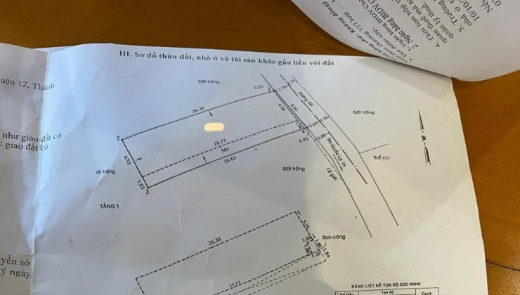 Bán nhà Vườn Lài Phường An Phú Đông Q. 12, ngang 10m, giá chỉ 12.x tỷ